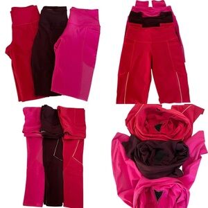 Victoria's Secret Sport Total Knockout Tight Leggings Bundle of 3 Women’s XSP